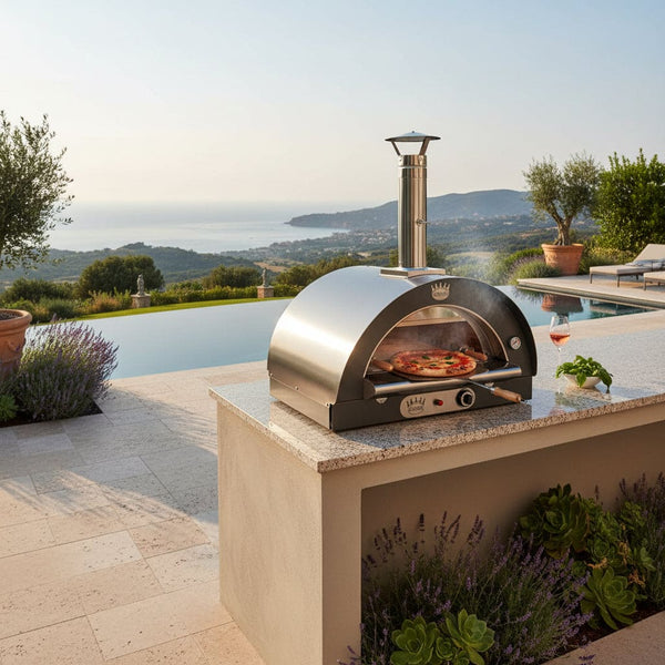 Clementi Pulcinella (Gas Fired)(Stainless Steel) – HearthBorn Outdoor