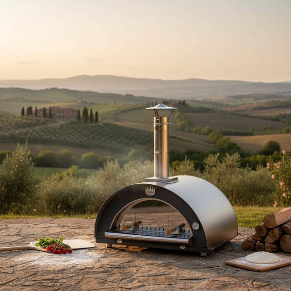 Clementi Pulcinella (Wood Fired)(Stainless Steel) – HearthBorn Outdoor